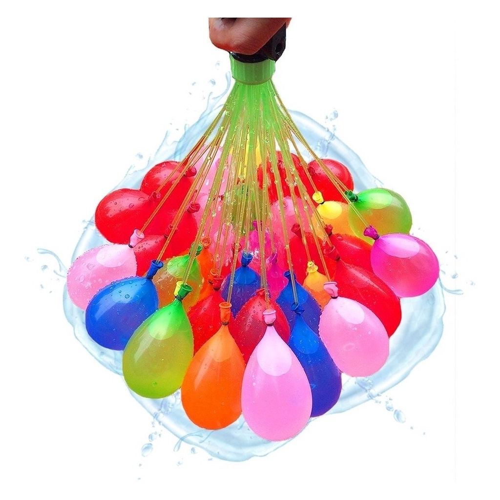 Balão De Água Guerra De Bexiga 222 Bexigas Splash Ball 1 Pacote Enche Rapido brincadeira