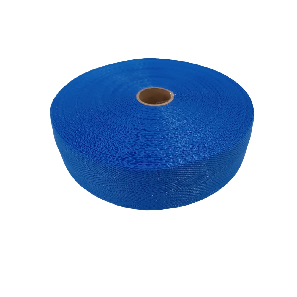 10m Fita Percinta Nylon para Cadeira de Praia 6cm Largura Azul Claro liso