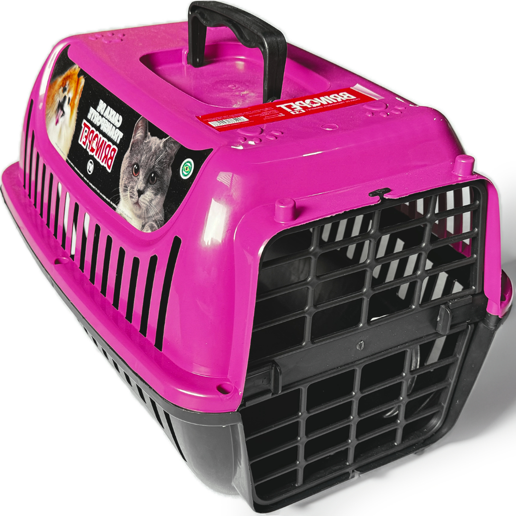 Caixa de Transporte Gato Cachorro Casa Casinha Viagens e Passeios N. 1 e 2 – Brinqpet