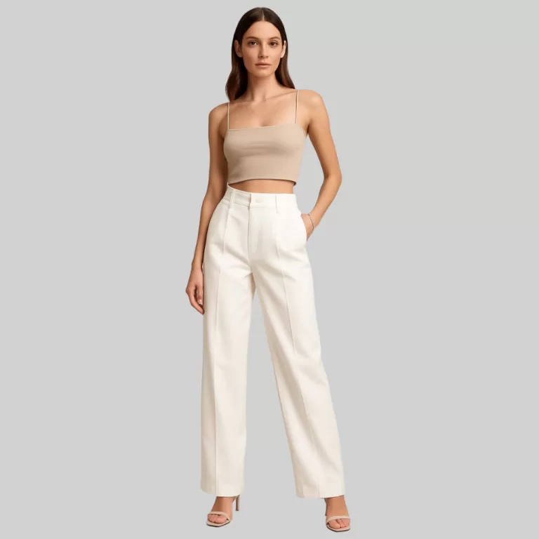 Calça Duna Alfaiataria Feminina Elástico Acintur