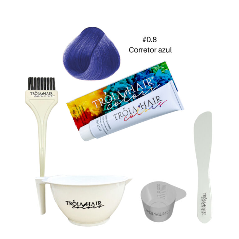 Tintura #0.8 Corretor Azul – Troia Hair colo