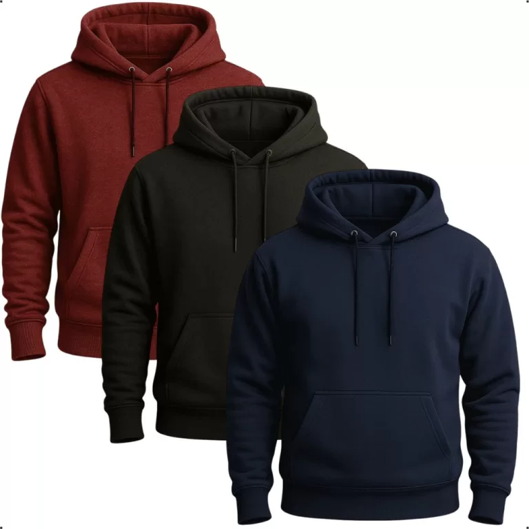 Moletom Masculino Canguru Blusa de Frio Algodão C