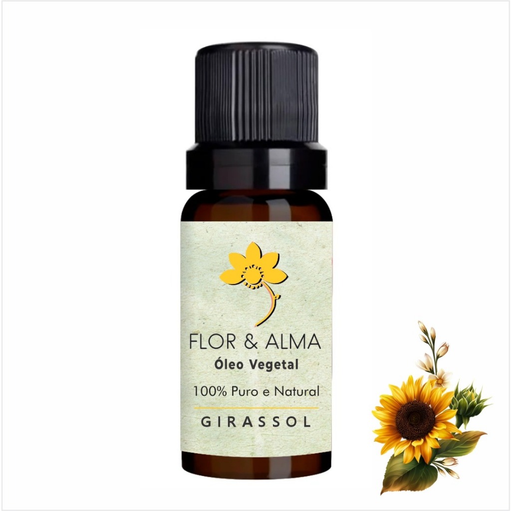 Óleo Vegetal de Girassol Puro e Natural