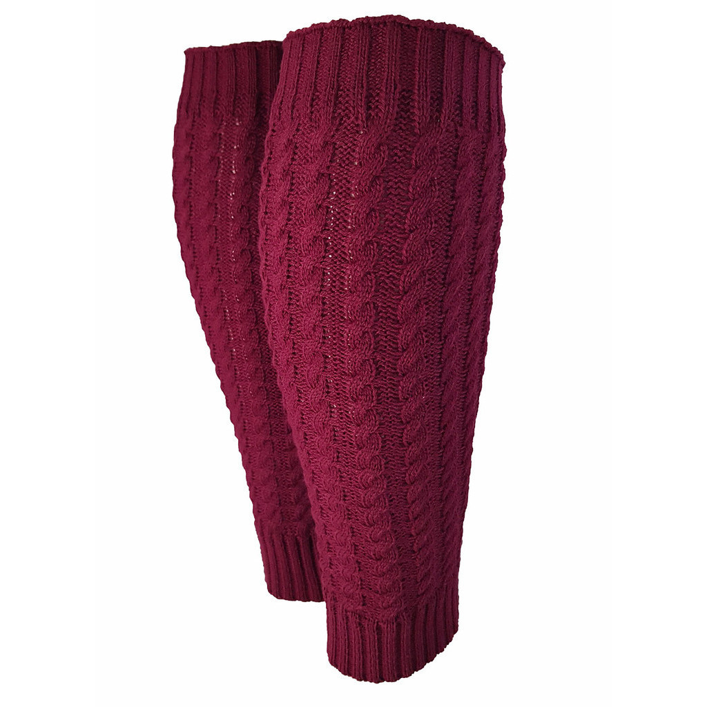 Polaina Longa Feminina Trança – Katlen Tricot