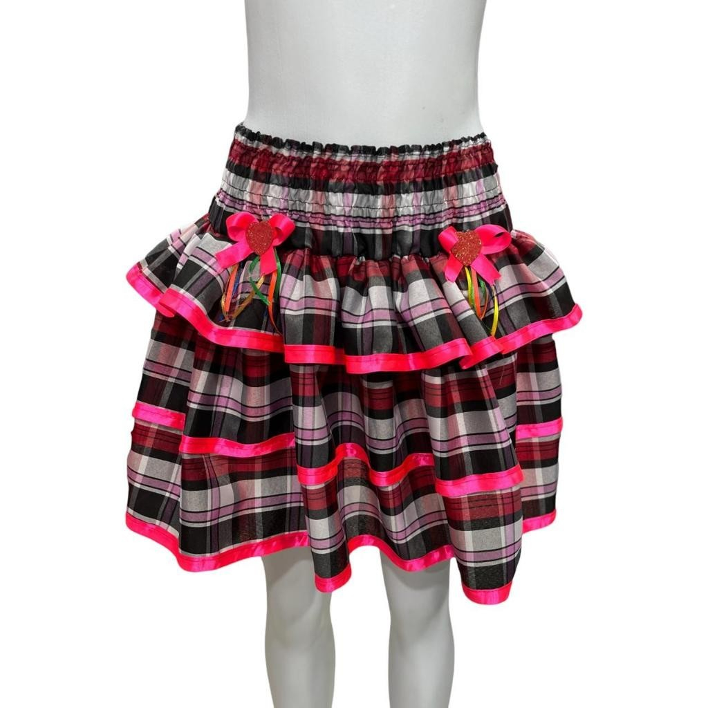 Saia De Caipira ADULTA Festa Junina Arraia São Joao Roupa Quadrilha