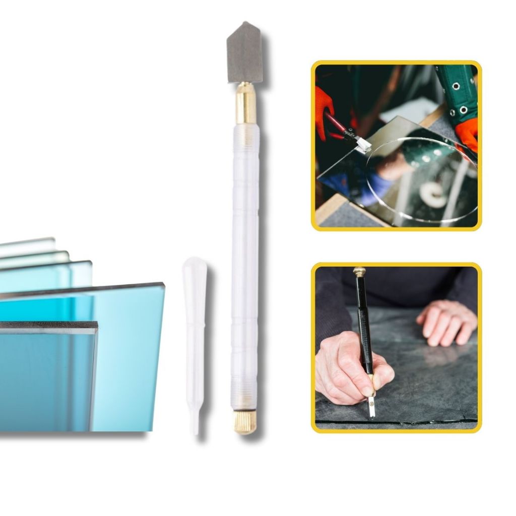 Cortador De Vidro e Espelho Profissional Tipo Caneta