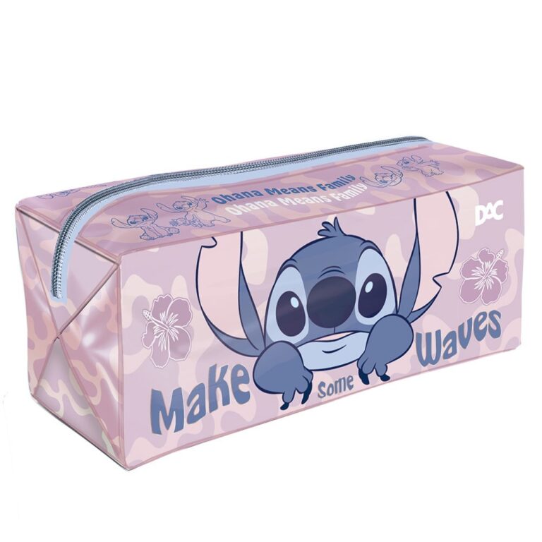 Estojo Stitch Grande PVC Cristal – Dac