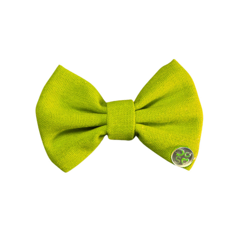 Gravata pet Verde Limão