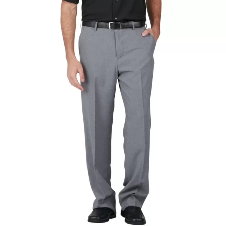 calça social masculina estilo oxford bolsos lisas