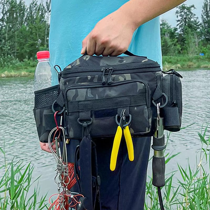 Equipamento De Pesca , Bolso De Ombro , Bolsa De Armazenamento , Suporte Portátil Para Vara Esportes