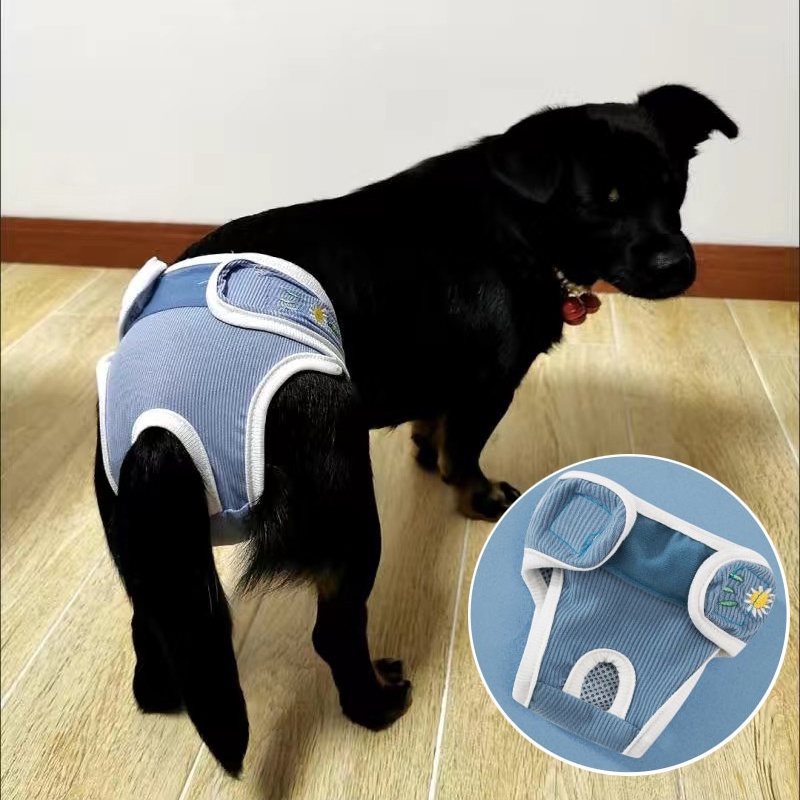 Fraldas Para Cães Gatos Sweet Print Dog Fisiológicas Femininas Pequenos E Médios Calças De Segurança