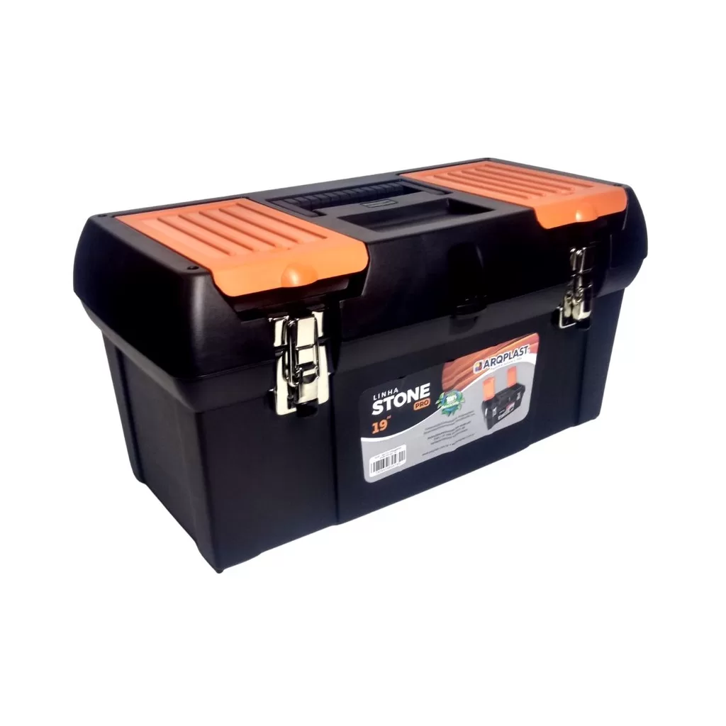 Maleta de Ferramentas Organizador Itens Multiuso Alça  com 1 Unidade