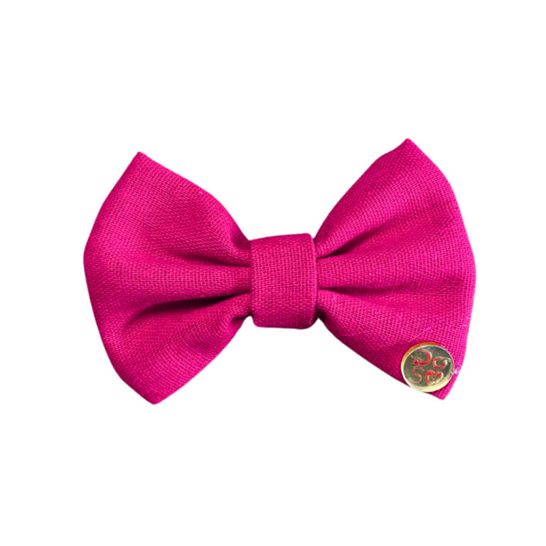 Gravata pet rosa