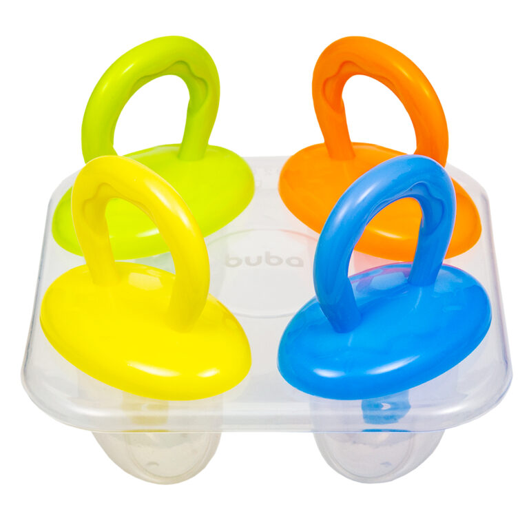 Kit Forma Para Picolé Buba Infantil Bebê forminh