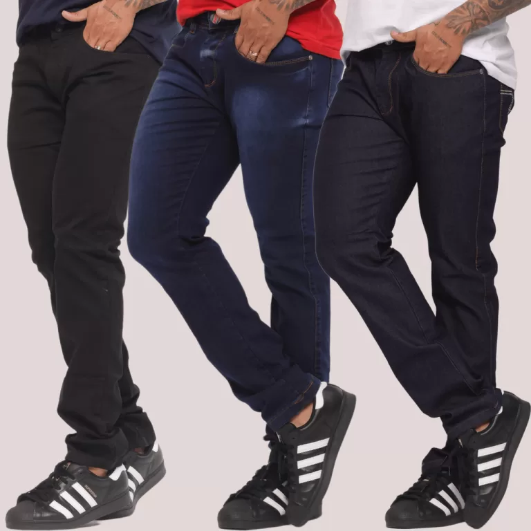 Calça Masculina Jeans Elastano  Elegante Premium 