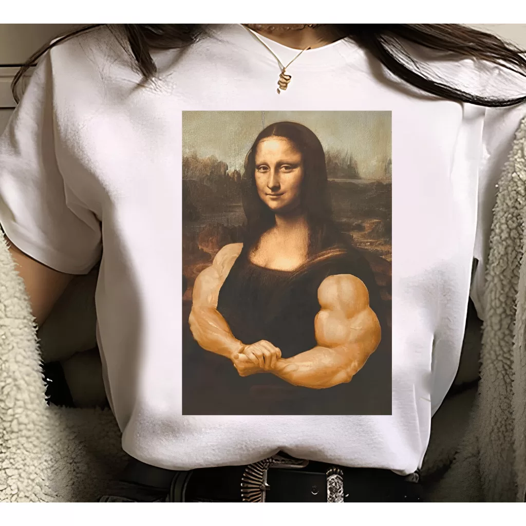 Camiseta Treino Monalisa Maromba Fitness – Envio Imediato