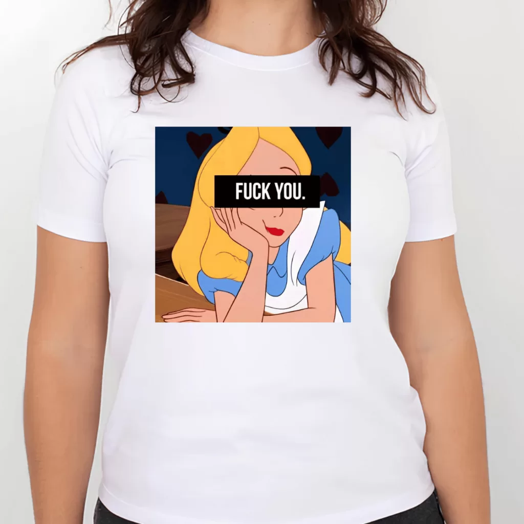 Camiseta Alice Tumblr Frases