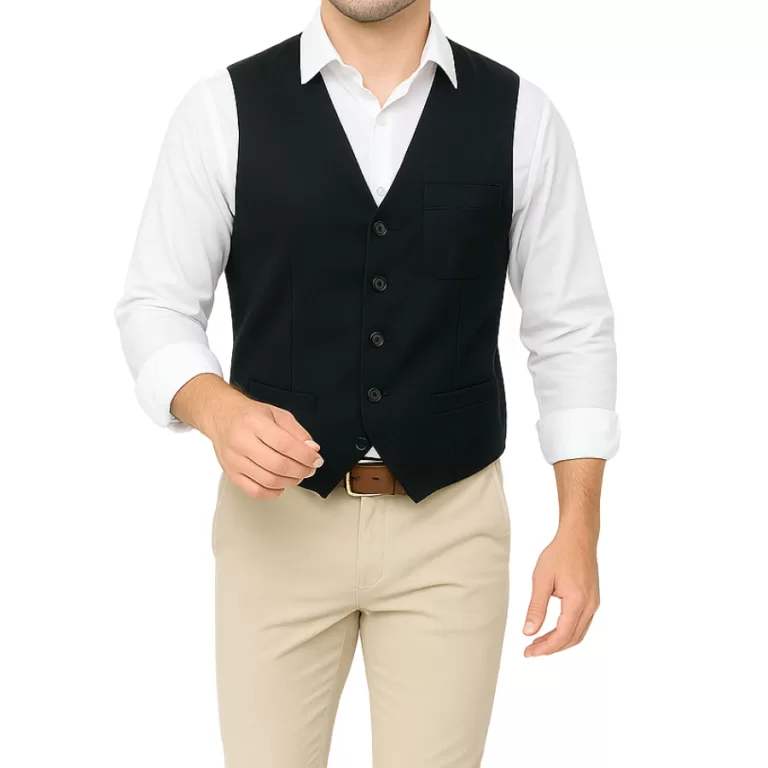 Colete Social Linho Masculino Slim Ajustável Tern