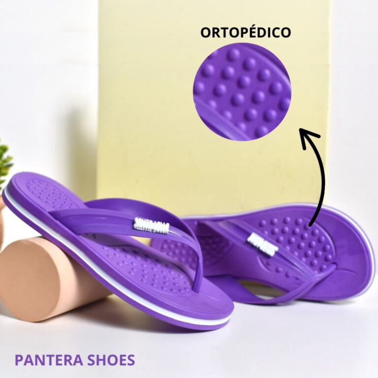 Chinelo Feminino Ortopédico SL Confortável Anat