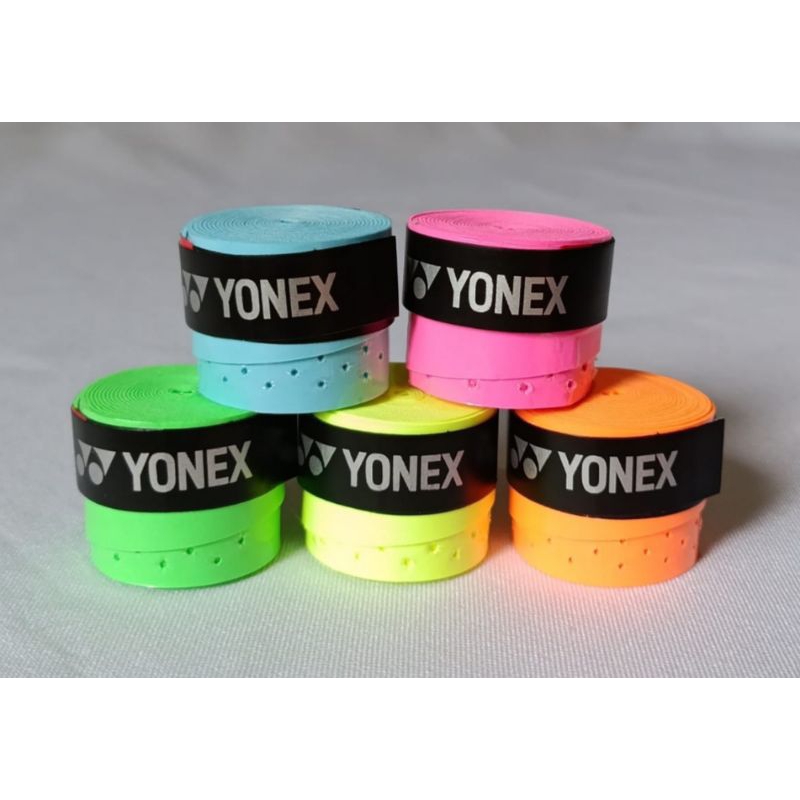 Kit de Overgrip YONEX Diversas cores PERFURADO/Grip Yonex Pegajoso