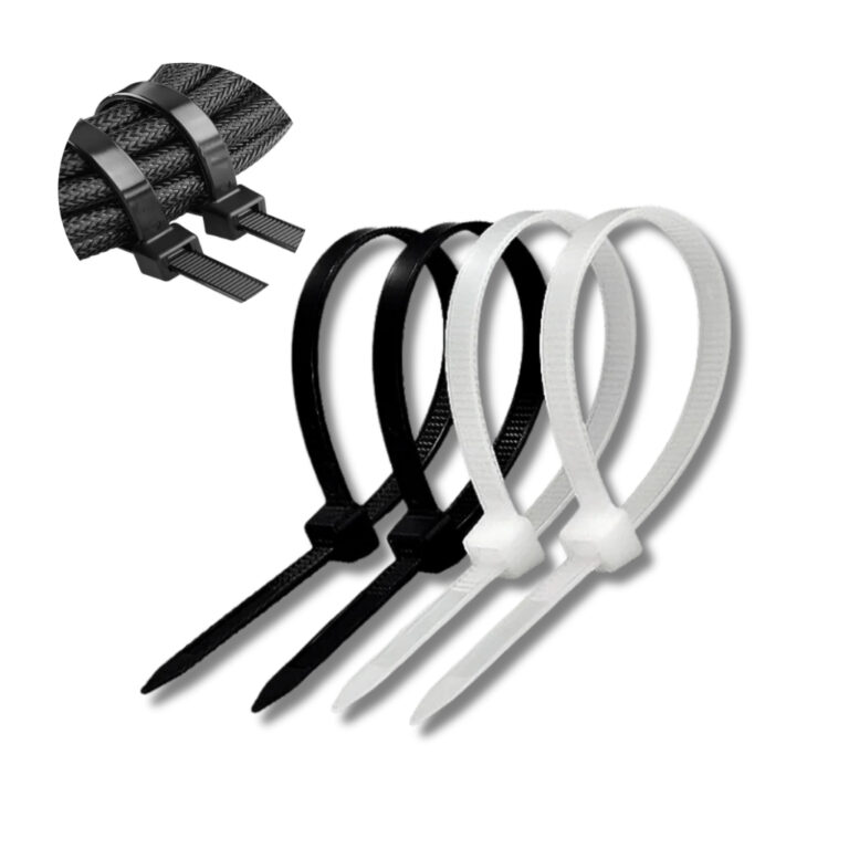 Kit 100 Cintas Plasticas Abracadeira Nylon Enforca