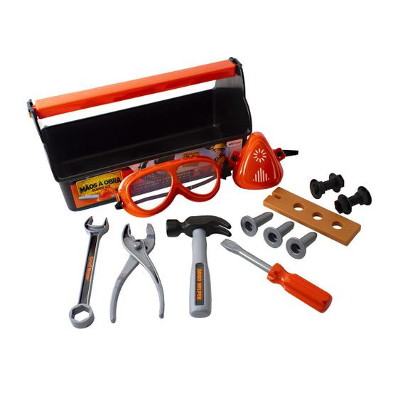 Brinquedo Kit Ferramentas 14 Peças – Etitoy