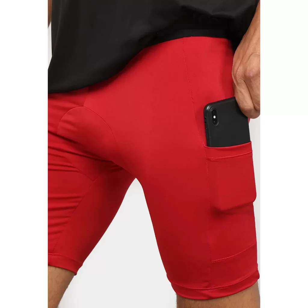 Bermuda Térmica Ciclista com Bolso Cueca Boxer