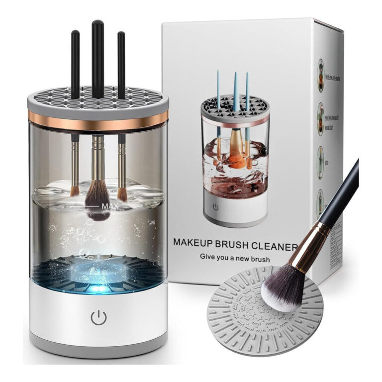 Limpador Pincel Esponja de Maquiagem Elétrico USB