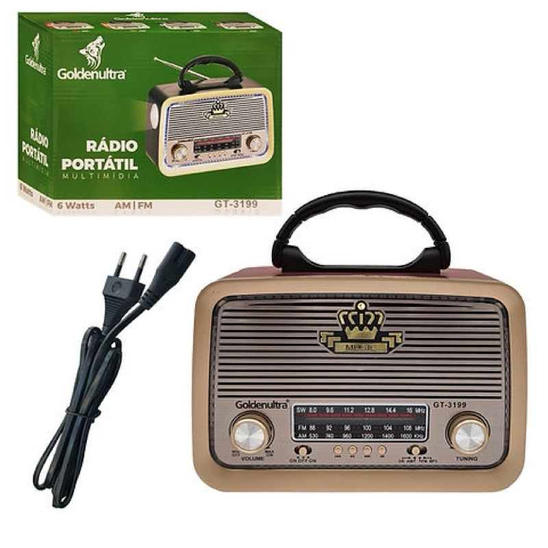 Rádio Retrô GT-3199