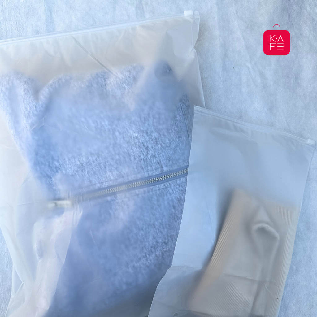 Saco Zip Fosco Para Roupas 200 Unidades