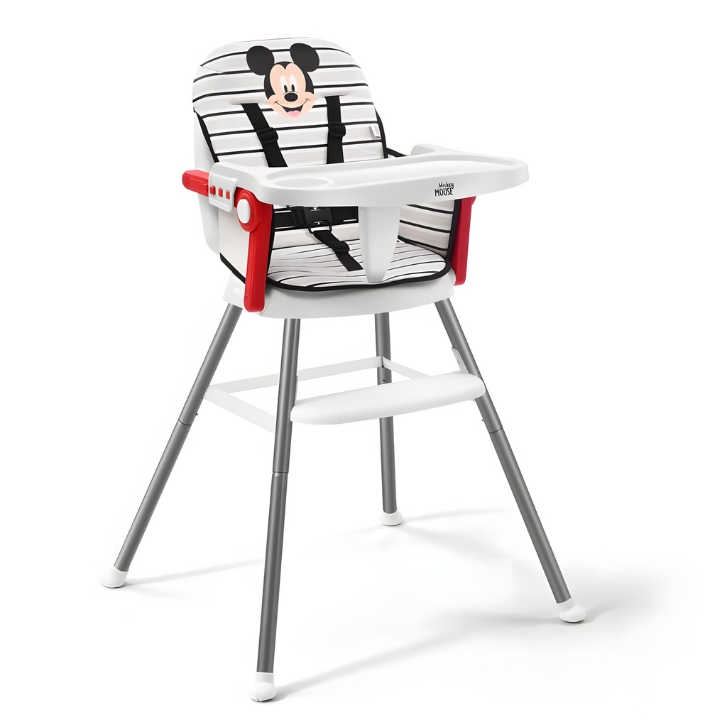 Cadeira De Refeicao Infantil Para Alimentacao Bebe Ginger Mickey Disney Suporta Ate 25Kg – Multikids