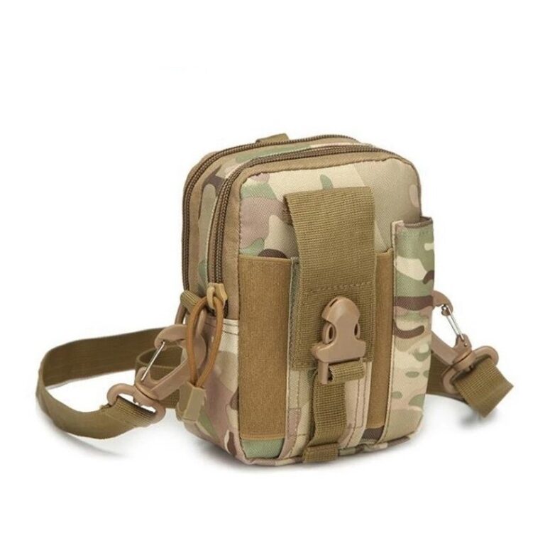 Bolsa Tática Mini Bag Militar Porta Objetos C/ Al