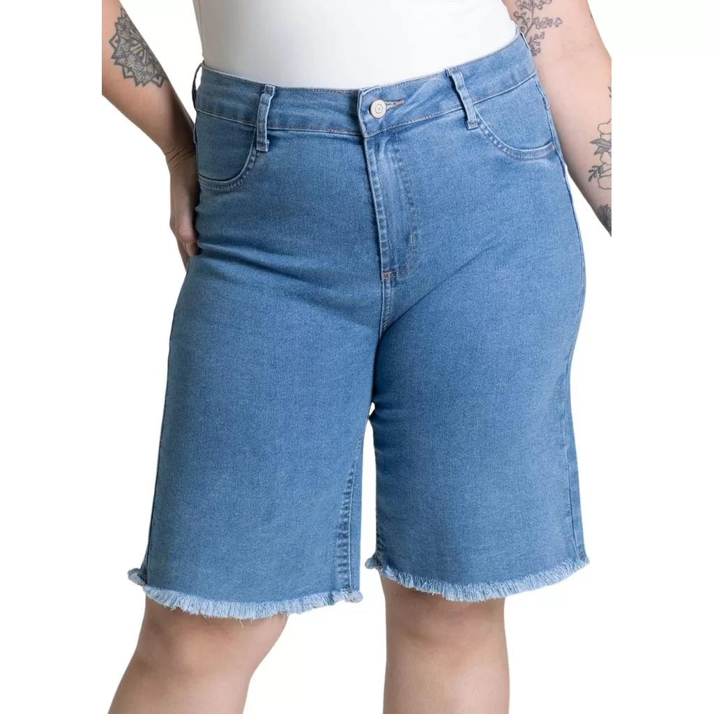 Bermuda Jeans Sawary Plus Size – 279237
