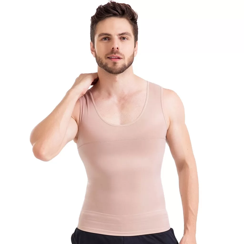 Cinta Modeladora Camisete Skin Esbelt Masculino