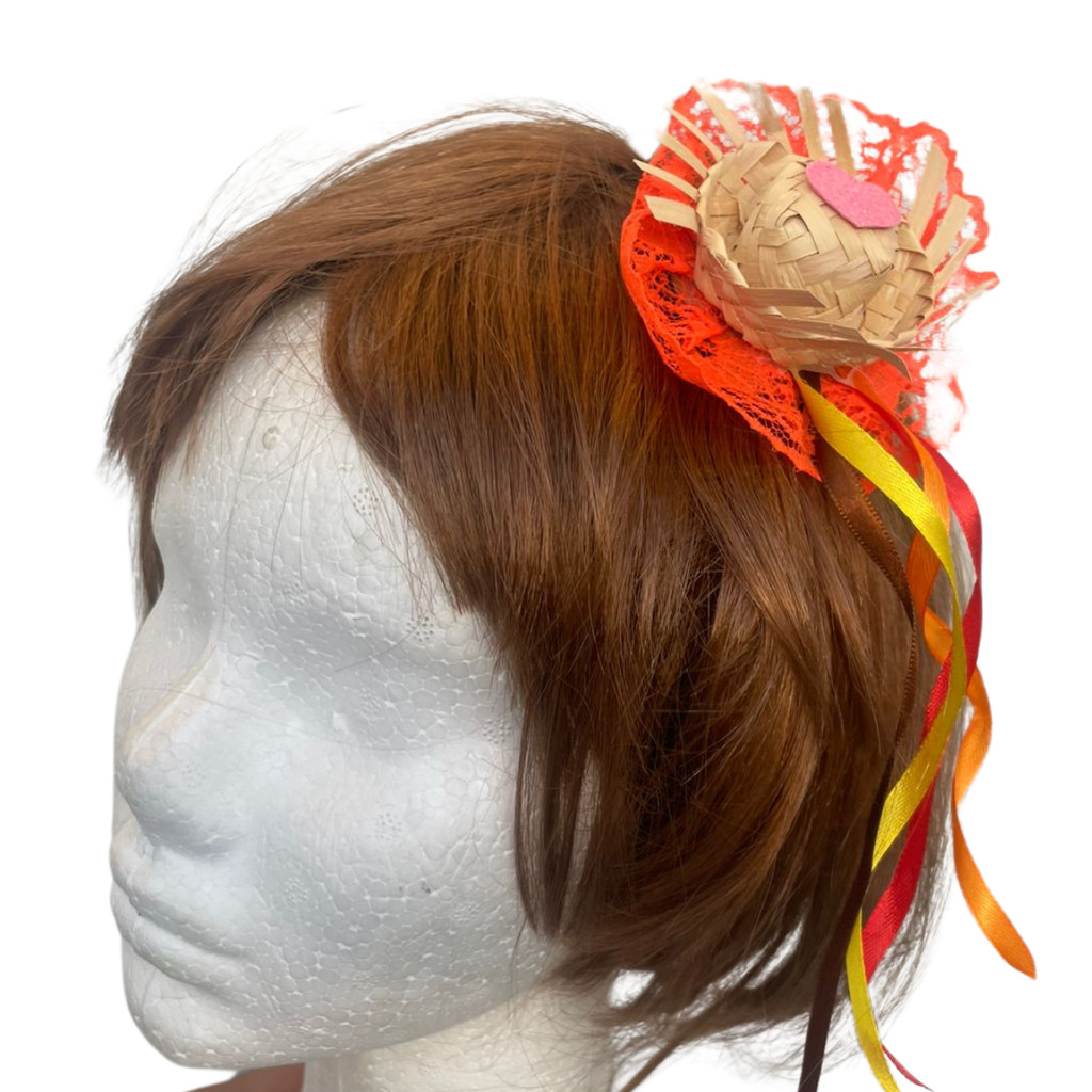 Tic Tac Presilha  Mini Chapéu Festa Junina