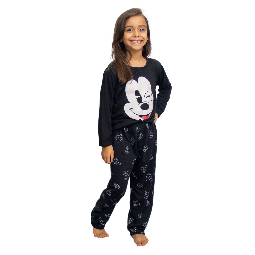 Pijama Infantil Feminino Inverno