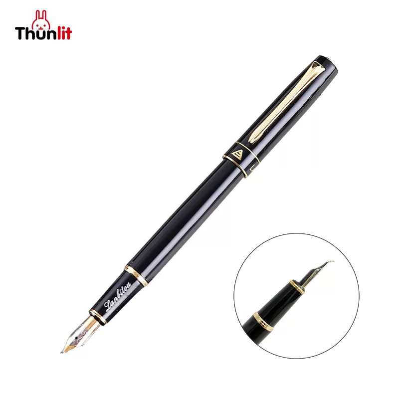 Caneta de Desenho Thunlit Bico Dobrado 1.0mm Aço Inoxidável para Trabalhos de Arte e Assinatura Nice