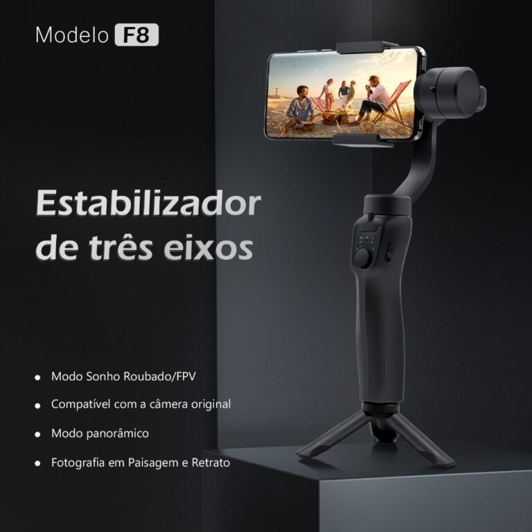 COIBEU Estabilizador Camera E Celular Handheld Gim