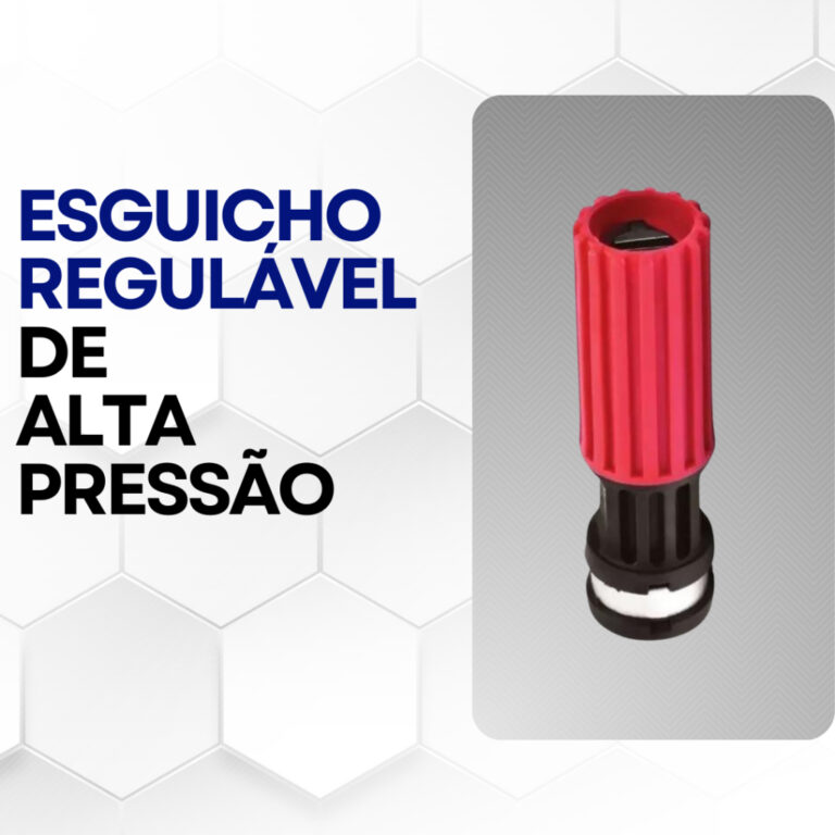 Esguicho Regulável de Alta Pressão 3,2mm Lava co