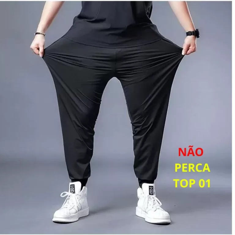 Calça Jogger Dry Fit Furadinho Leve Praticar Espo
