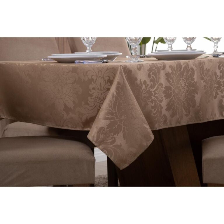 Toalha de Mesa em Jacquard Luxo para 4, 6, 8 e 10 