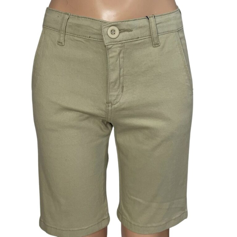 Bermuda Esporte fino Bege Short Jeans Infantil Men