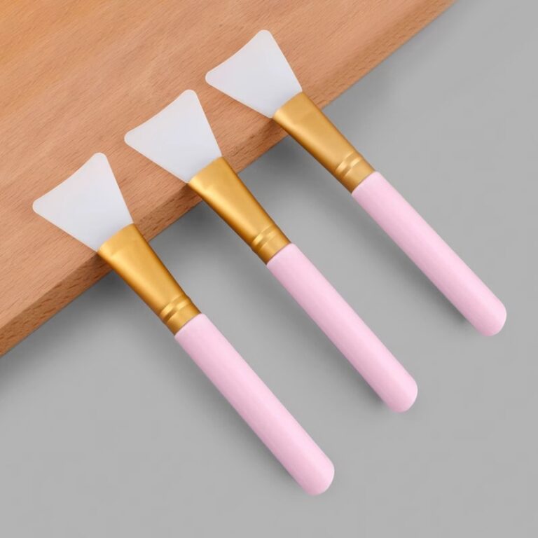 Espatula silicone pincel acessorio aplicar skin ca