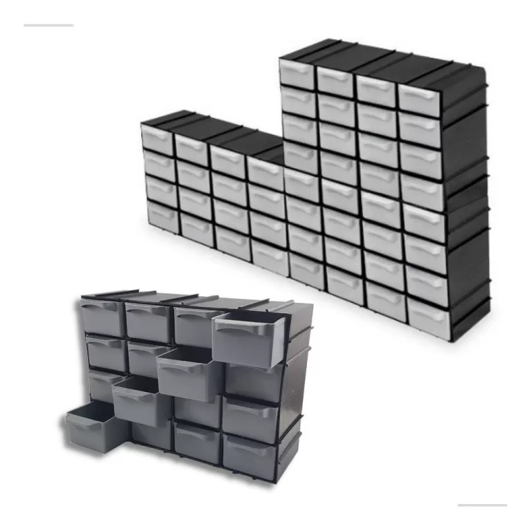 Kit 4 Organizador De Parafusos Ferramentas Gavetei