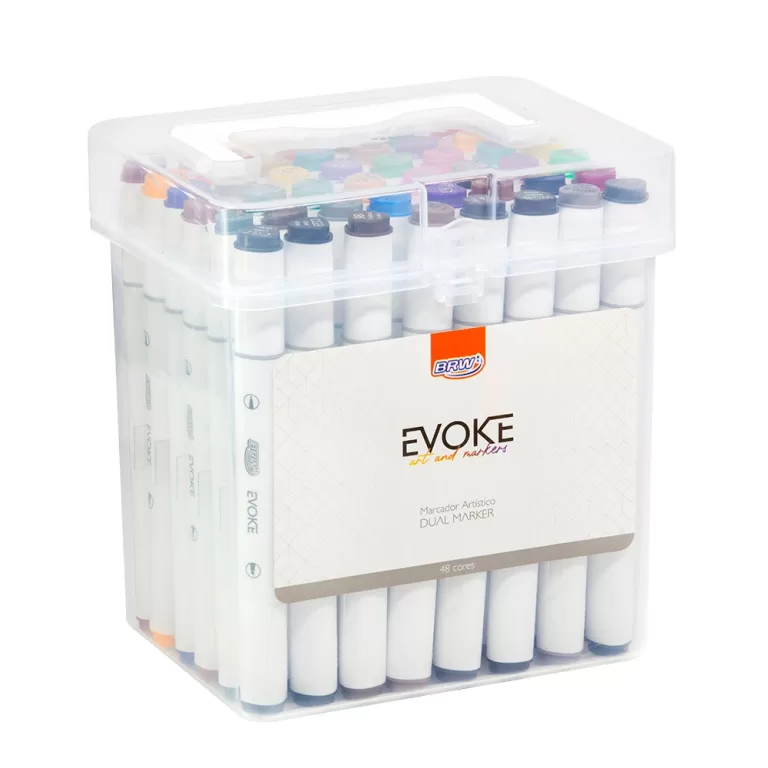 Marcador Artistico Evoke Dual Marker 12, 24, 36, 4