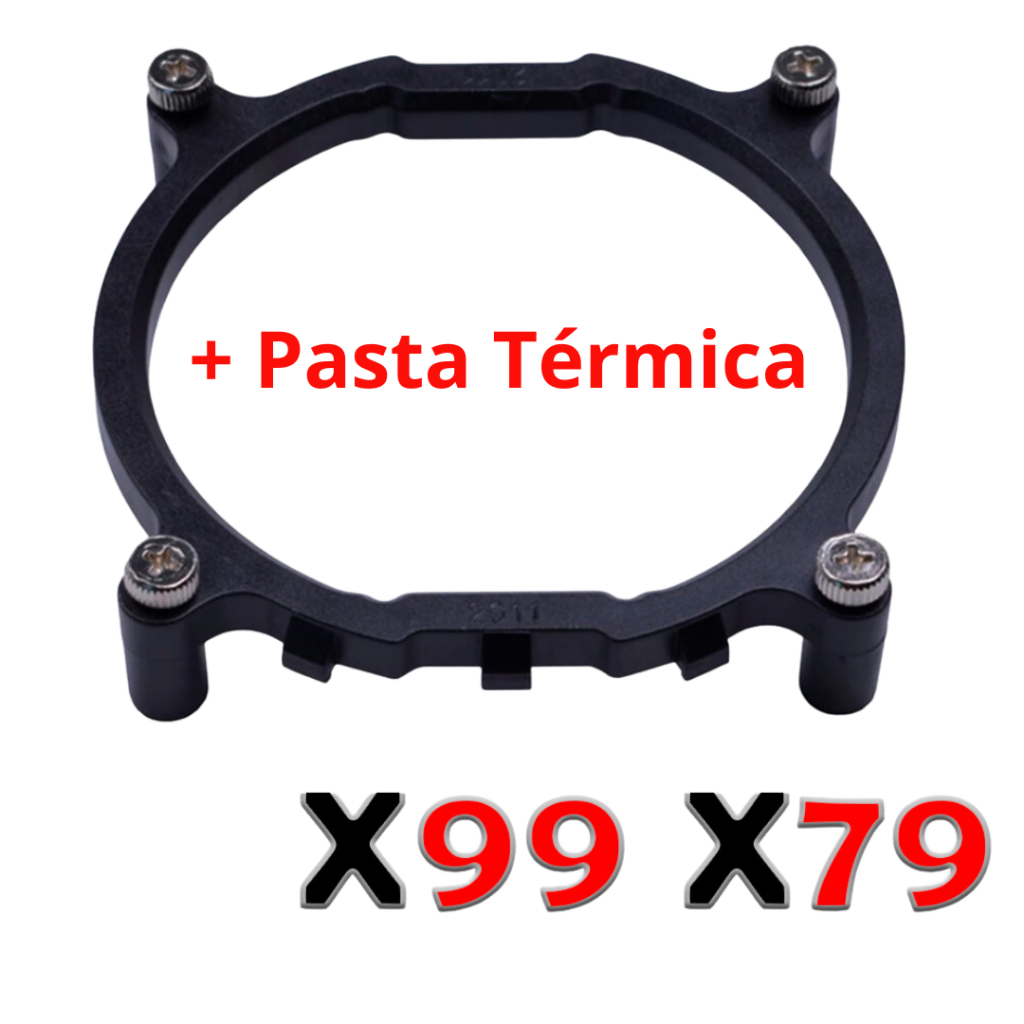 Suporte Para Cooler Intel Socket Lga 2011 Para X79 X99 X299 + Pasta Termica