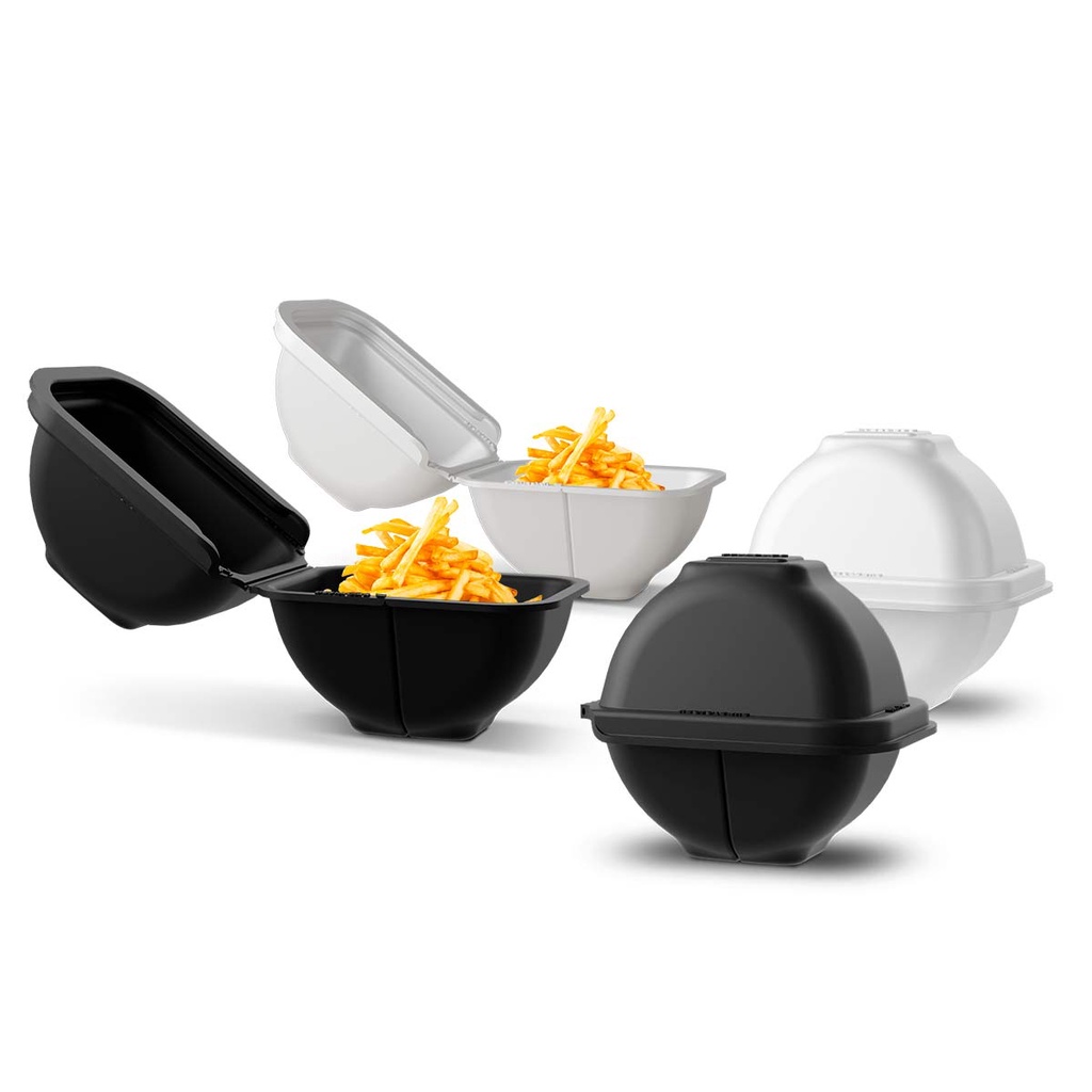 Hamburgueira Isopor EPS Vertical CH-010 Copobras 50und