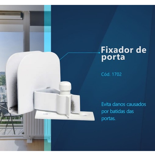 Prendedor/Fixador Para Porta De Vidro de Pressão 
