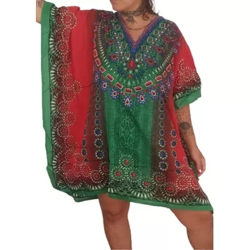 5 Bata Saída Praia Verão Kaftan Indiana Longuete