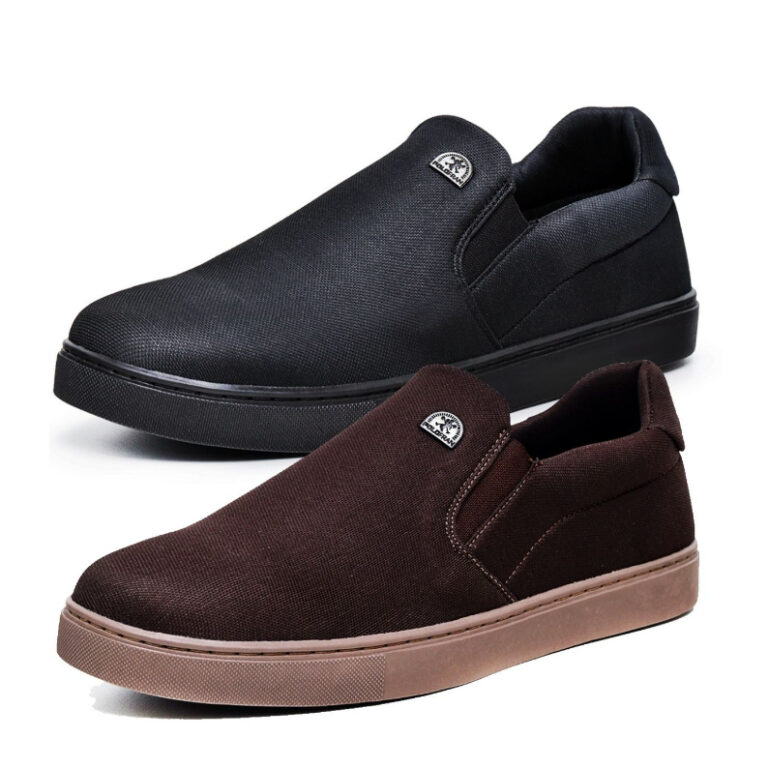Kit 2 Tênis Masculino Slip On Sapatênis Casual P